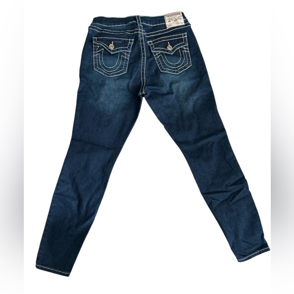 True Religion Jennie Curvy Mid Rid Rise Super Skinny Stretchy Jeans size 30 - Picture 4 of 9